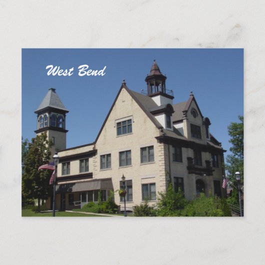 Altes Rathaus Postkarte (Vorderseite)