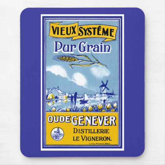 Altes Reines Kornsystem Mousepad (Vorne)