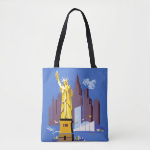 Altes Reiseplakat für Allegheny Airlines Tasche