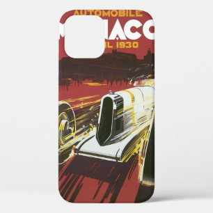 Altes Reiseplakat, Monaco Grand Prix Autorennen Case-Mate iPhone Hülle