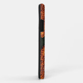 Altes Retro Basketball-Muster mit Namen Case-Mate iPhone Hülle (Hinten/Rechts)