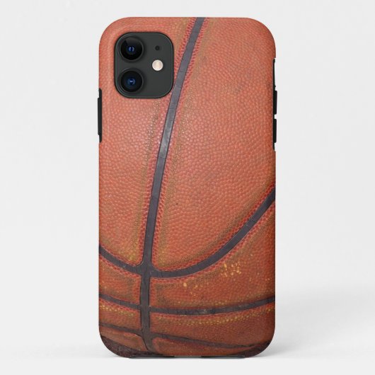 Altes Retro getragen Basketball Textur Case-Mate iPhone Hülle (Rückseite)