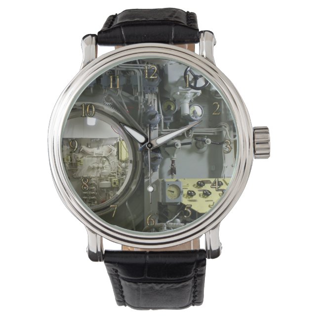 altes Retro-U-Boot Armbanduhr (Vorderseite)