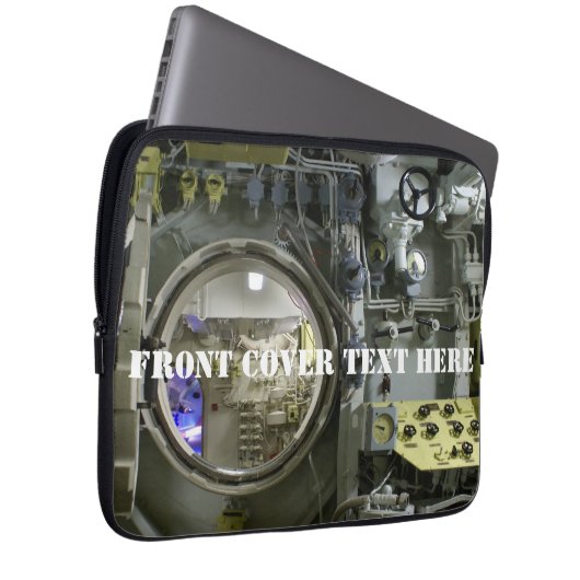 altes Retro-U-Boot Laptopschutzhülle (Vorne Rechts)