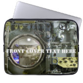 altes Retro-U-Boot Laptopschutzhülle (Vorderseite)