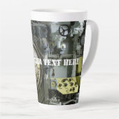 altes Retro-U-Boot Milchtasse (Rechte Ecke)