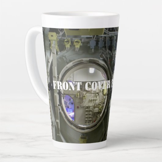 altes Retro-U-Boot Milchtasse (Linke Ecke)