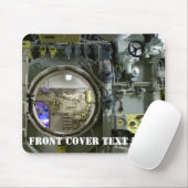 altes Retro-U-Boot Mousepad (Mit Mouse)