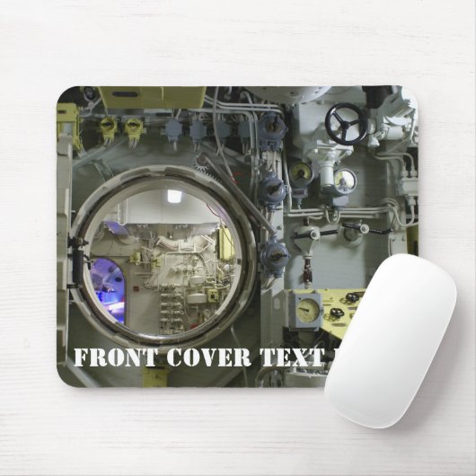altes Retro-U-Boot Mousepad (Mit Mouse)