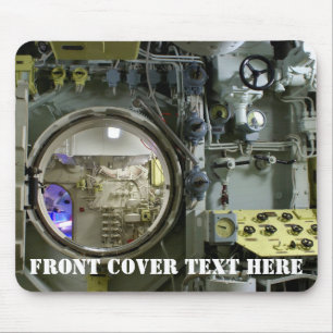 altes Retro-U-Boot Mousepad