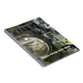 altes Retro-U-Boot Notizblock (Rechte Seite)