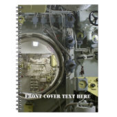 altes Retro-U-Boot Notizblock (Vorderseite)