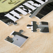 altes Retro-U-Boot Puzzle (Seite)