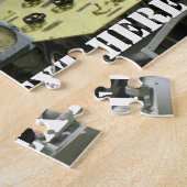 altes Retro-U-Boot Puzzle (Seite)