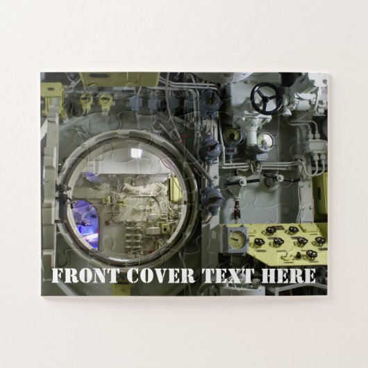 altes Retro-U-Boot Puzzle (Horizontal)