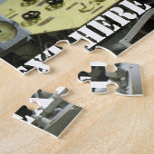 altes Retro-U-Boot Puzzle (Seite)