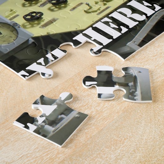 altes Retro-U-Boot Puzzle (Seite)