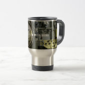 altes Retro-U-Boot Reisebecher (VorderseiteRechts)