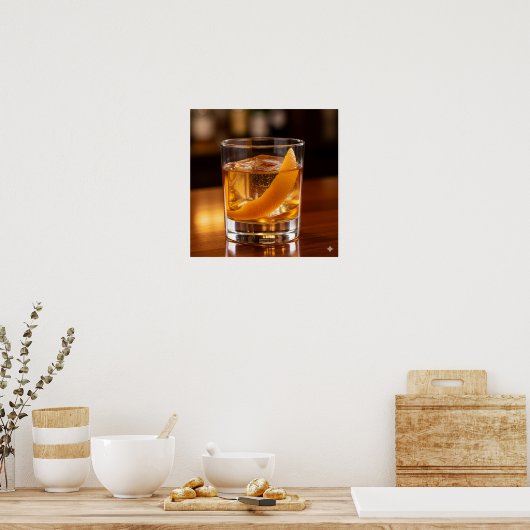 Altes Rezept Poster (Küche)