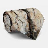 Altes Riss-Holzbäckerbild Krawatte (Gerollt)