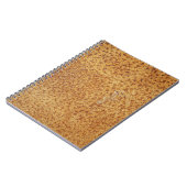 Altes, robustes Metall: Grunge Textur Hintergrund Notizblock (Linke Seite)