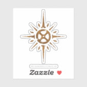 Altes Rohan-Wappen Aufkleber (Blatt)