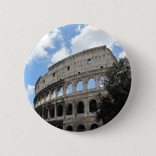 Altes Rom Colosseum Button (Vorderseite)