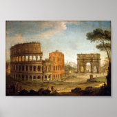 Altes Rom Kolosseum Poster oder Print (Vorne)