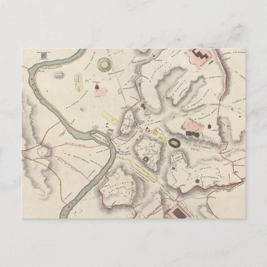 Altes Rom Postkarte (Vorderseite)