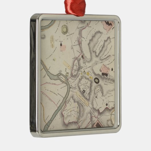 Altes Rom Silbernes Ornament (Rechts)