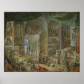 Altes Rom von Giovanni Paolo Panini Print Poster (Vorne)