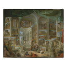 Altes Rom von Giovanni Paolo Panini Print