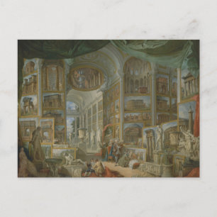Altes Rom von Giovanni Paolo Panini Print Postkarte