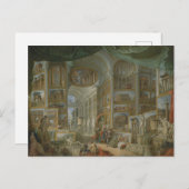 Altes Rom von Giovanni Paolo Panini Print Postkarte (Vorne/Hinten)