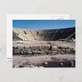 Altes römisches Amphitheater, Caesaria, Israel Postkarte (Vorne/Hinten)
