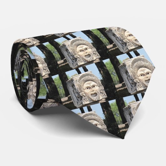 Altes römisches Gorgon Krawatte (Gerollt)