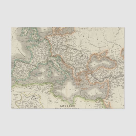 Altes römisches Reich Seidenpapier (Vorderseite)