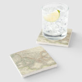 Altes römisches Reich Steinuntersetzer (Seitenansicht)