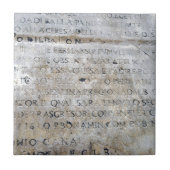 Altes römisches Zeichen Fliese (Vorderseite)