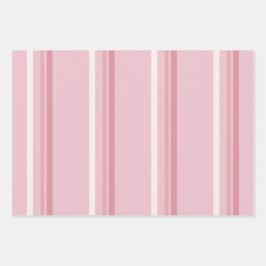 Altes rosa Osterfest Geschenkpapier Set (Vorderseite)