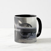 Altes rostes U-Boot Tasse (VorderseiteRechts)