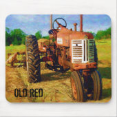 Altes Rot Mousepad (Vorne)
