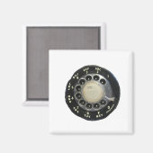 Altes Rotary-Telefongespräch Magnet (Vorderseite/Rückseite)