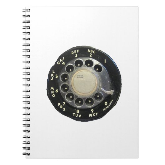 Altes Rotary-Telefongespräch Notizblock (Vorderseite)