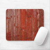 Altes rotes Holz Mousepad (Mit Mouse)