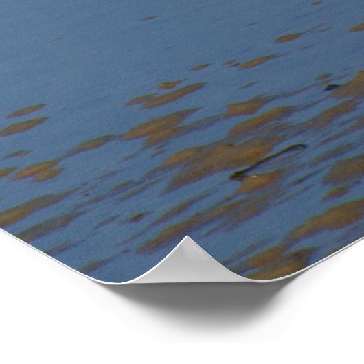 Altes Ruderboot Poster (Ecke)