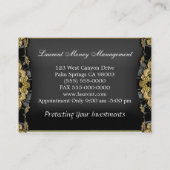 Altes Rugbey viktorianisch Visitenkarte (Rückseite)