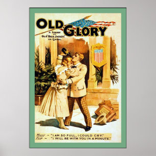 Altes Ruhm ~ Vintages Theater-Plakat ~ 1894 Poster