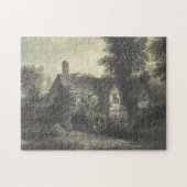 Altes Rustikales Haus Jigsaw Puzzle (Horizontal)