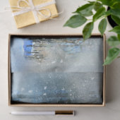 Altes Rustikales Haus Landschaft Entdeckungsreise Seidenpapier (Geschenk)